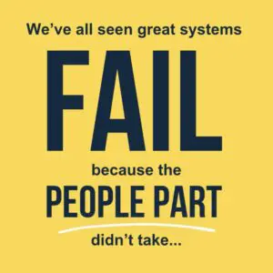 We see great systems fail