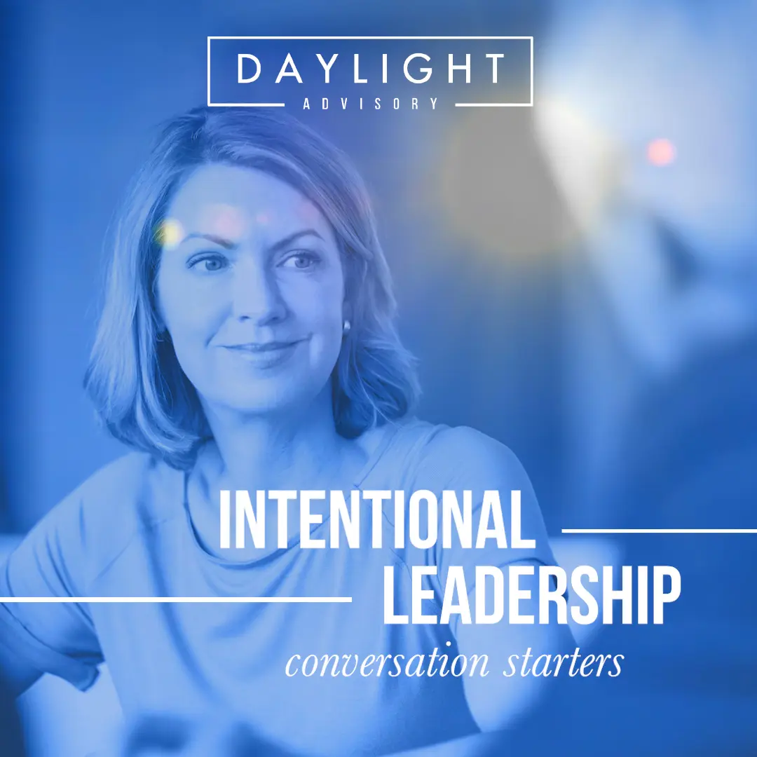 Conversation Starts for Leading with Intent